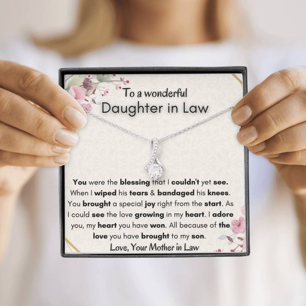 To a wonderful daughter in law