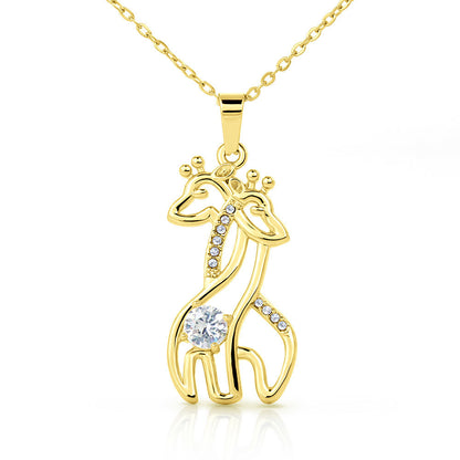 Giraffe Necklace - Graduation Gift For Daughter