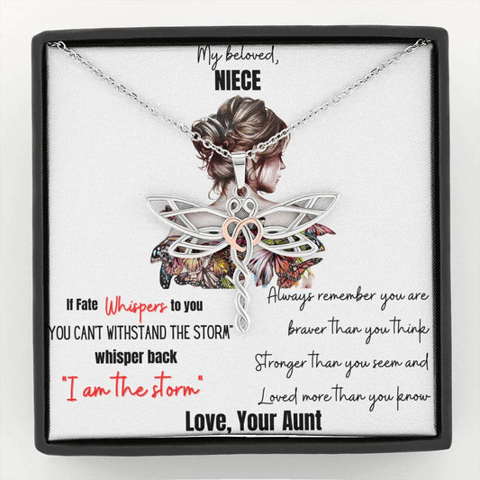 My Beloved Niece.. If Fate Whispers To You.. Gift For Niece with Message Card