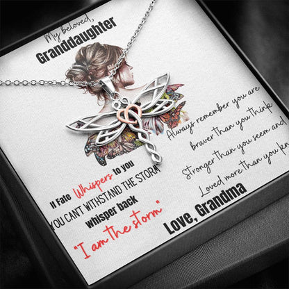 My Beloved Granddaughter If Fate Whispers To You Gift For Granddaughter from Grandma