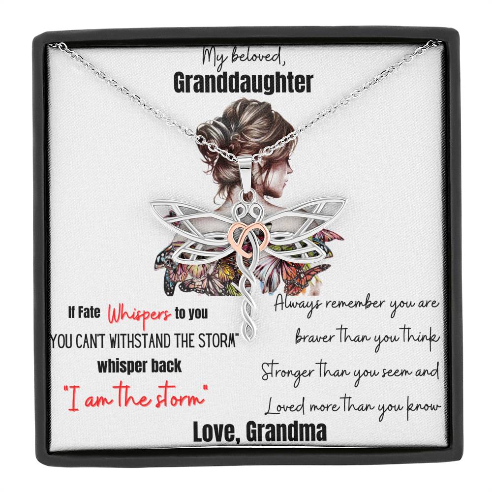My Beloved Granddaughter If Fate Whispers To You Gift For Granddaughter from Grandma