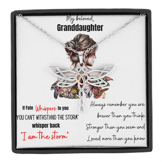 Empowering Gift for Granddaughter | I am the storm