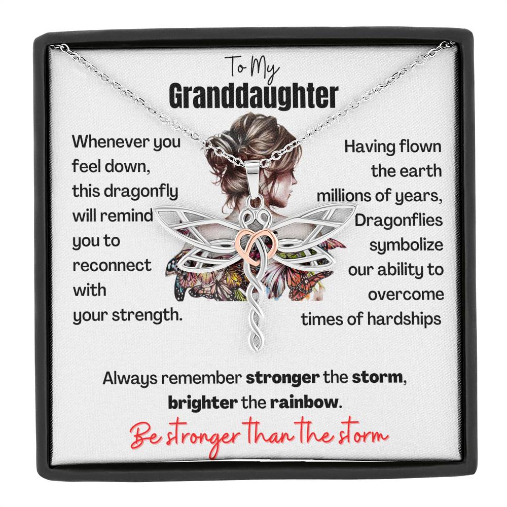Dear Granddaughter - Be stronger than the storm