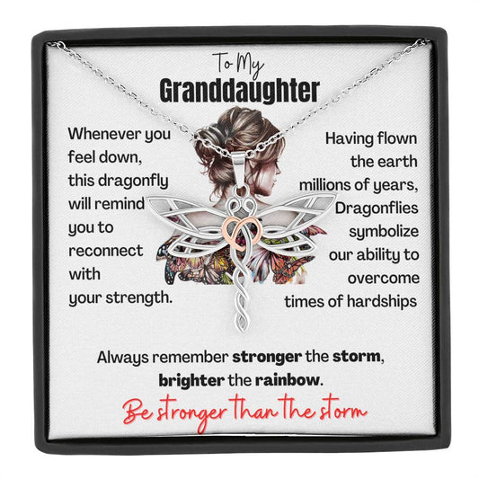 Dear Granddaughter - Be stronger than the storm