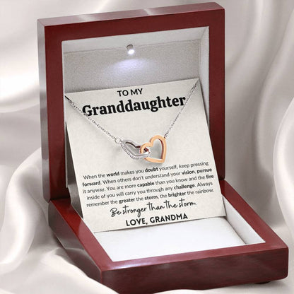 Gift for Granddaughter | Be Stronger than the storm