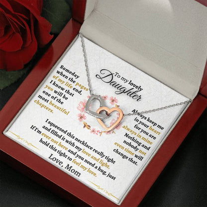 Beautiful Gift for Daughter from Mom - Beautiful Chapters - Interlocking Hearts