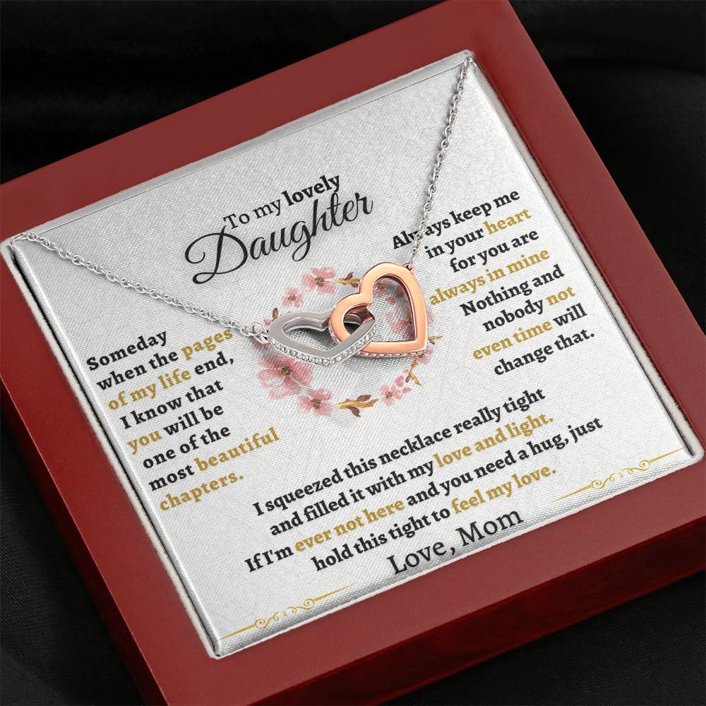 Beautiful Gift for Daughter from Mom - Beautiful Chapters - Interlocking Hearts