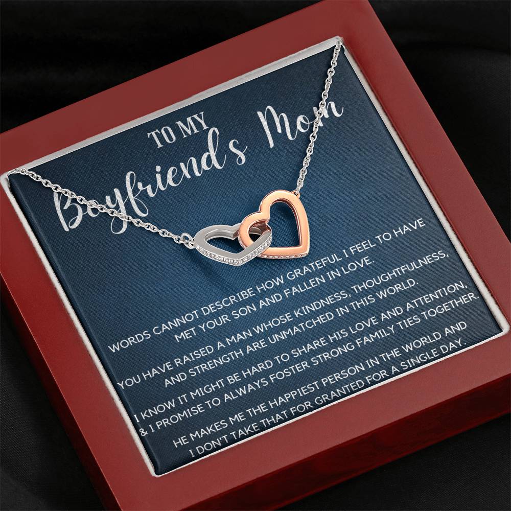 2 Double hearts necklace