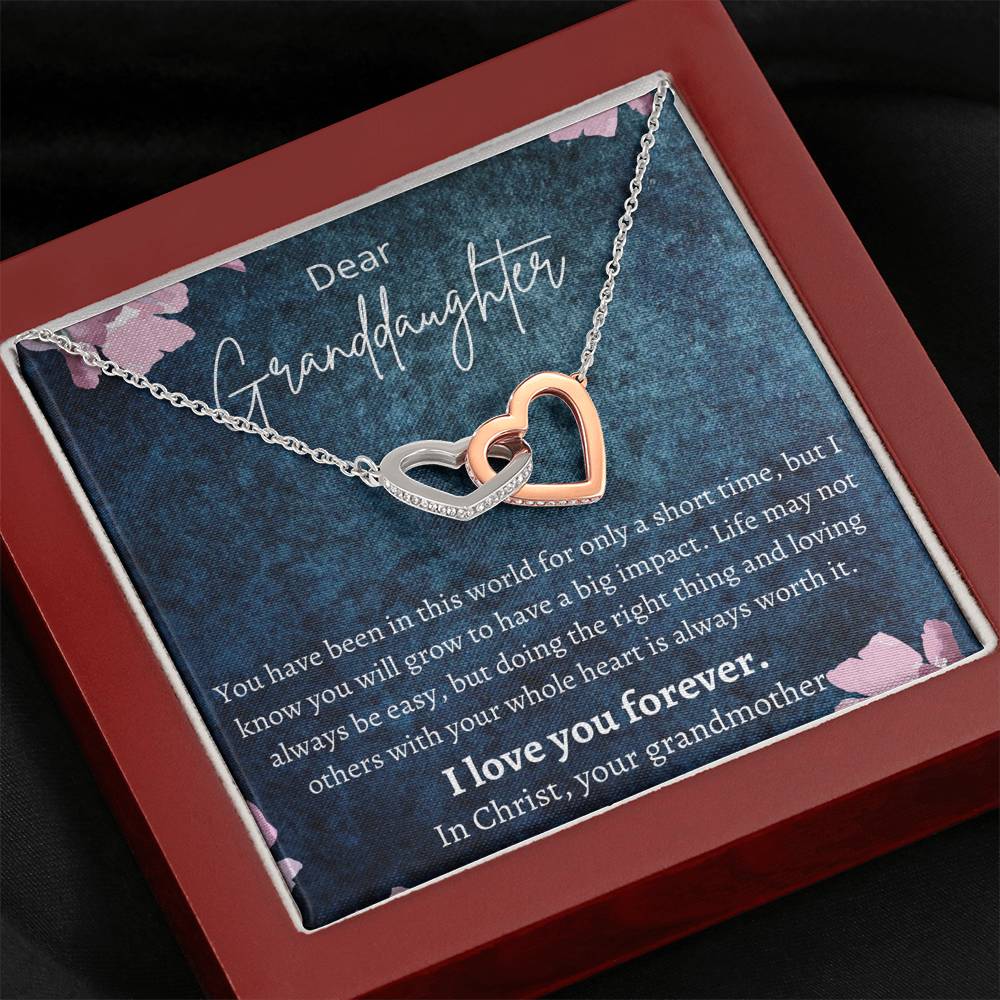 1 Double hearts necklace