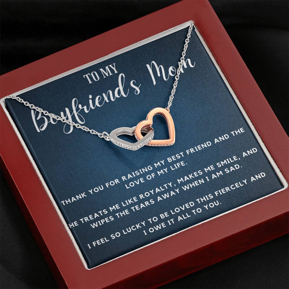 21 Double hearts necklace