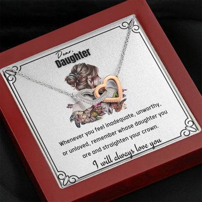 Gift For Daughter From Mom and Dad Straighten Your Crown