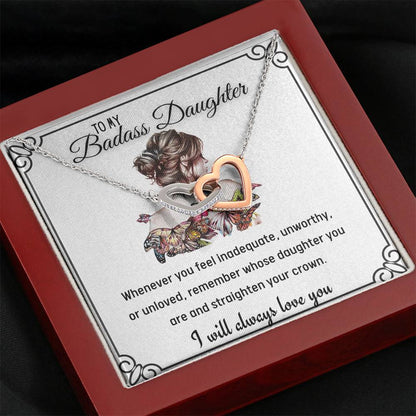 Gift For Daughter From Mom and Dad To My Badass Daughter