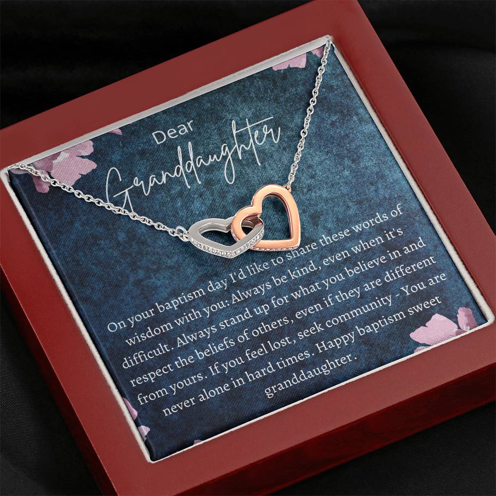 3 Double hearts necklace