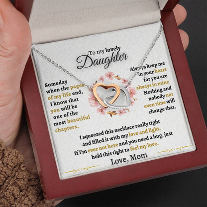 Beautiful Gift for Daughter from Mom - Beautiful Chapters - Interlocking Hearts