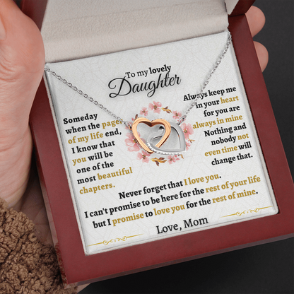 Gift for Daughter - Never forget that I love you