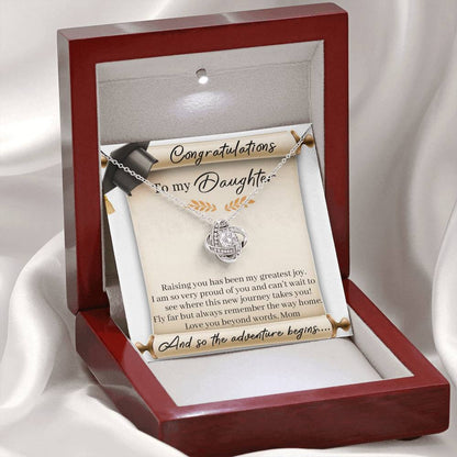 Graduation Gift For Daughter Loveknot Necklace