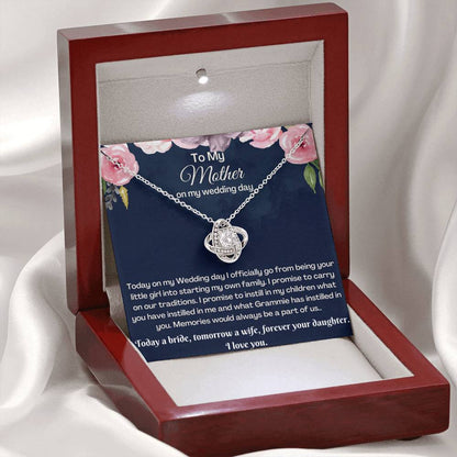 Mother of the bride gift from daughter | Mother of the bride gift from bride | Mother of bride necklace | Gift for mom from Bride