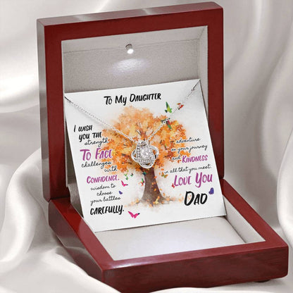 WISH YOU THE STRENGTH - CARD Love Knot Neclace