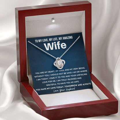 Gift for Wife - I am truly blessed and grateful to have you as my wife