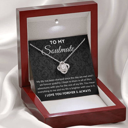 Soulmate | wedding gift for my wife | soulmate jewelry | Gift for future wife | Gift for Fiance  | Promise Necklace