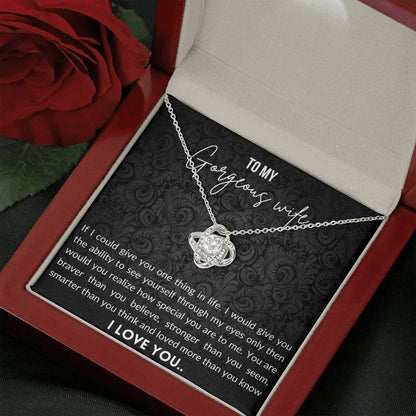 Mama to an Angel (62) Love Knot Neclace