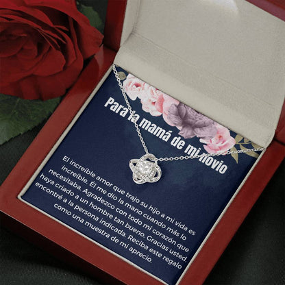 Para la mujer más especial, mi mami (4) Love Knot Neclace