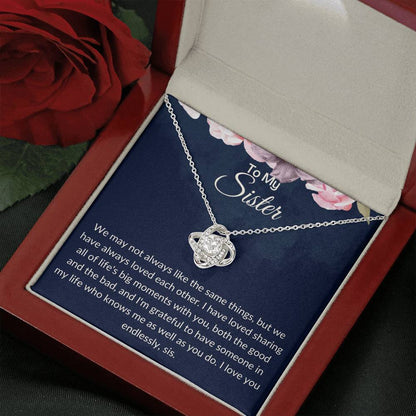 Mama to an Angel (66) Love Knot Neclace