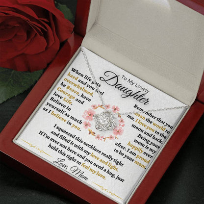 Gift for Daughter - I love you to the moon and back