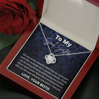 24 Love Knot Neclace