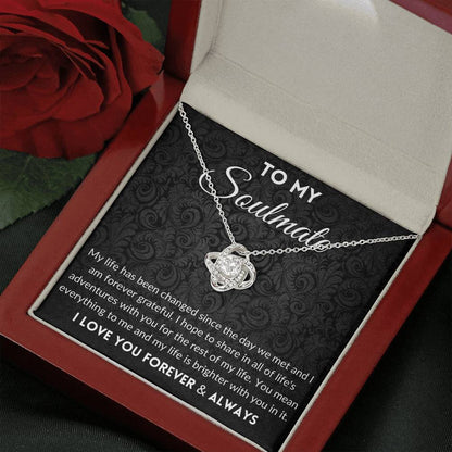 Soulmate | wedding gift for my wife | soulmate jewelry | Gift for future wife | Gift for Fiance  | Promise Necklace