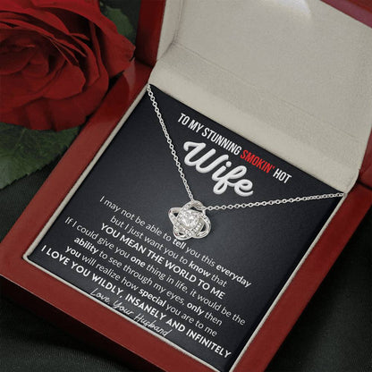 Gift for Wife - You mean the world to me