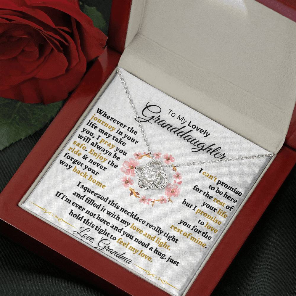 Gift for Granddaughter - I promise to love you for the rest of my life