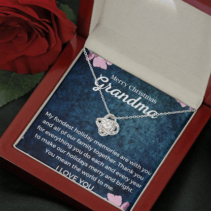 35 Love Knot Neclace