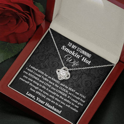 Badass Daughter (84) Love Knot Neclace