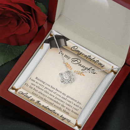 Graduation Gift For Daughter Loveknot Necklace