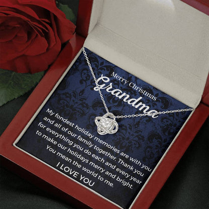 36 Love Knot Neclace