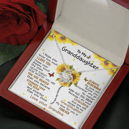 Gift for Granddaughter - My love for you is forever