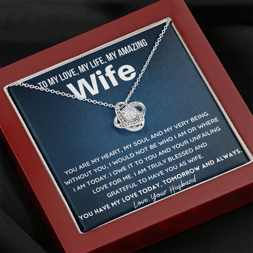 Gift for Wife - I am truly blessed and grateful to have you as my wife