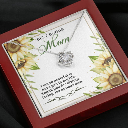 bonus mom 3 Love Knot Neclace