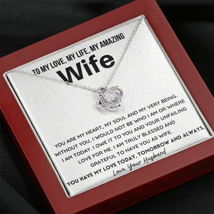 Truly Grateful to have you as my wife