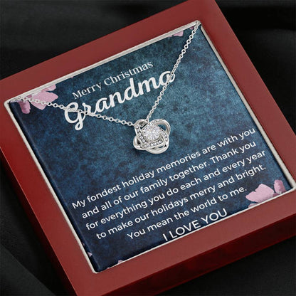 35 Love Knot Neclace
