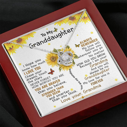 Gift for Granddaughter - My love for you is forever