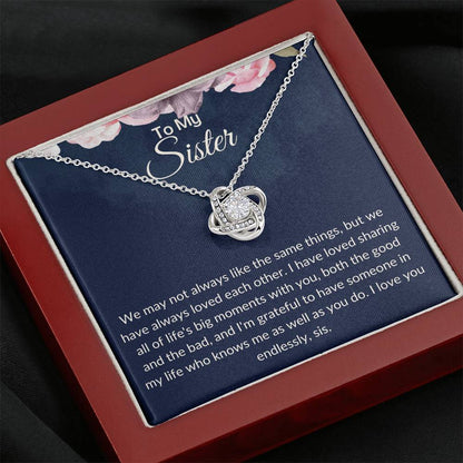 Mama to an Angel (66) Love Knot Neclace