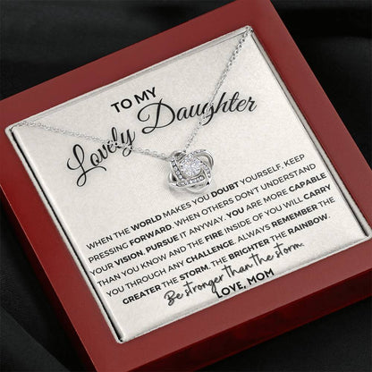 Gift for Daughter, Be Stronger Than The Storm