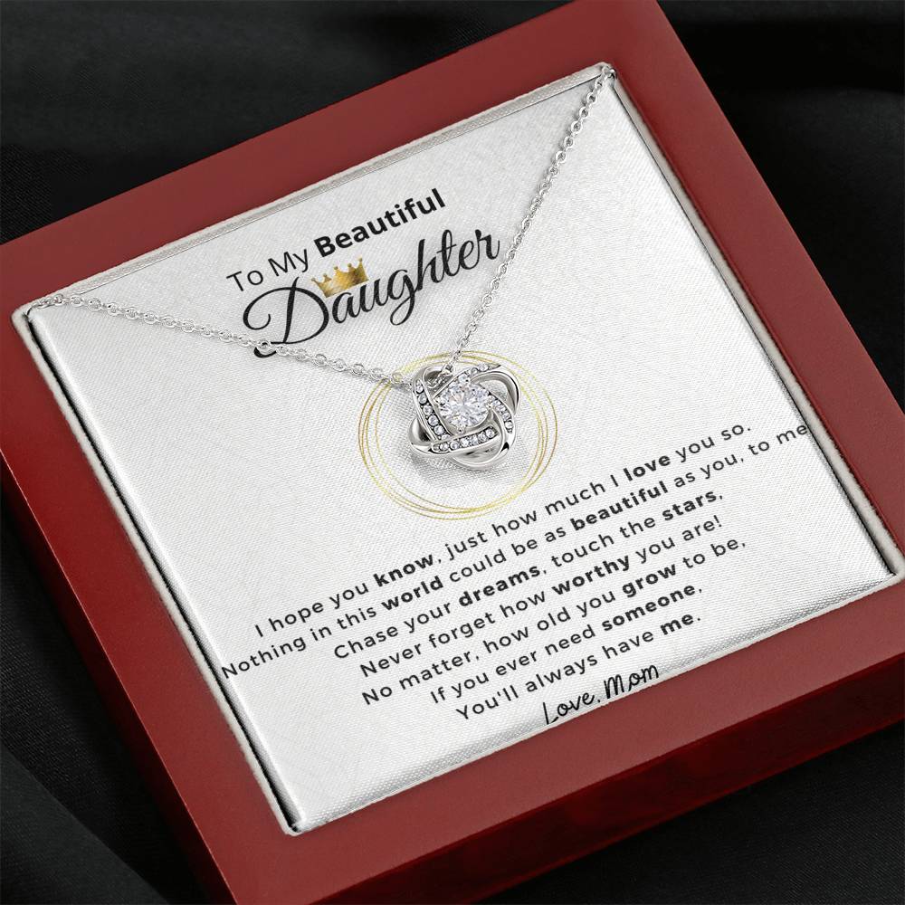 Gift for Daughter from Mom - Chase your dreams