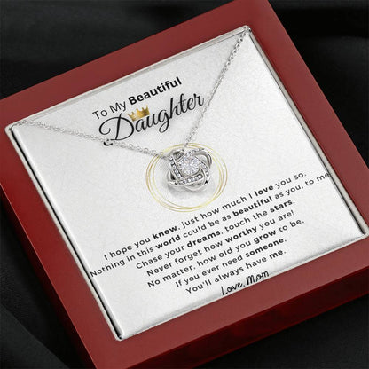 Gift for Daughter from Mom - Chase your dreams