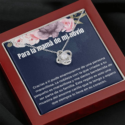 Para la mujer más especial, mi mami Love Knot Neclace