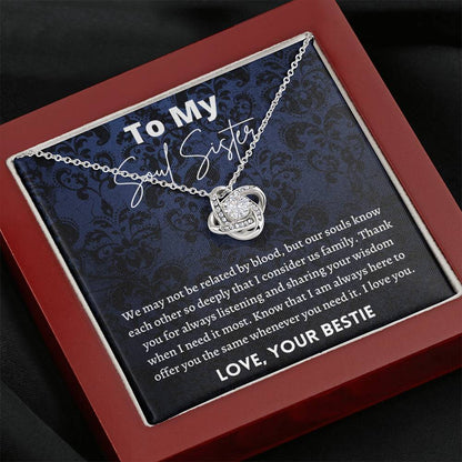 24 Love Knot Neclace