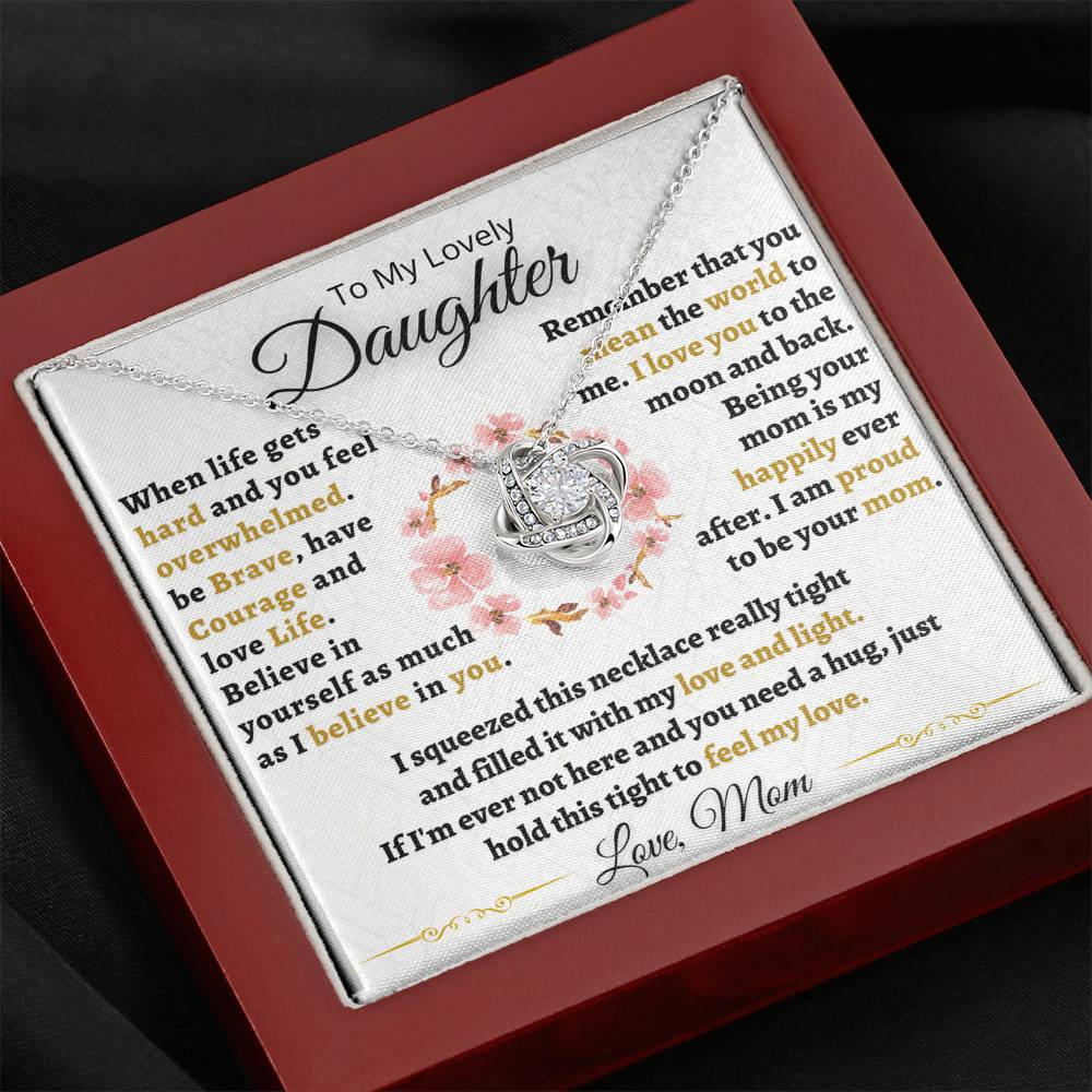 Gift for Daughter - I love you to the moon and back