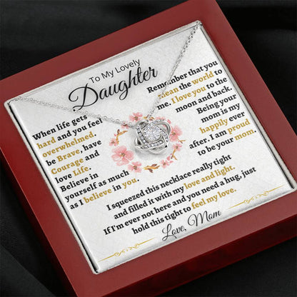 Gift for Daughter - I love you to the moon and back